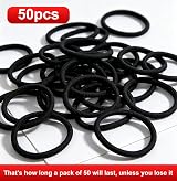 ZHIYE 100pcs Elastic Hair Bands 4mm No Metal Strong Hair Ties Kids Women view 4
