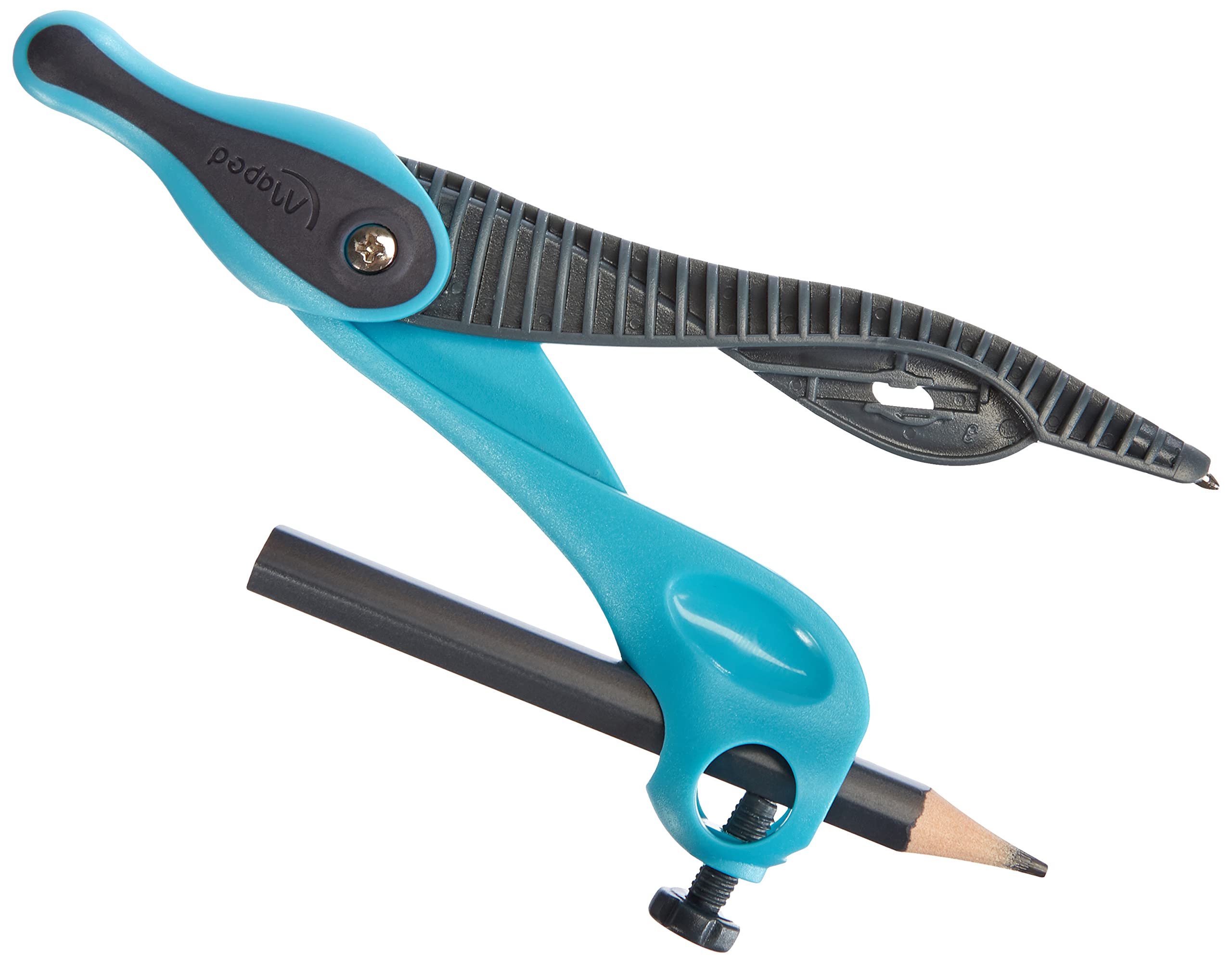 Maped Kid'Z School Compass Ring – Child's Compass for Beginners – from 6 Years – Safety Tip and Adapter Ring – Blue 191690