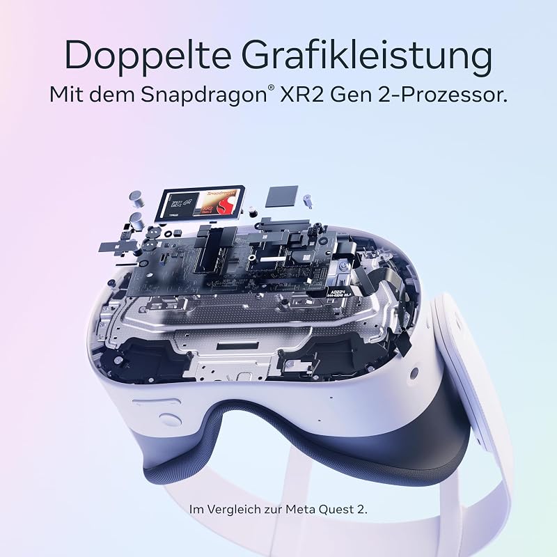 3S 128 GB | VR-Headset – 33% mehr Speicher – Doppelte Grafikleistung – Virtual Reality ohne Kabel – Gorilla Tag Cardboard Monkenaut Bundle – Amazon Exclusive