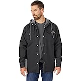 Dickies mens Fleece Hooded Duck Shirt Jacket With Hydroshield