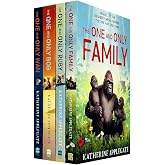 The One and Only Series 4 Books Collection Set By Katherine Applegate(One and Only Ivan, The One and Only Bob, The One and Only Ruby &amp; The One and Only Family) (International Edition)
