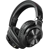OneOdio A70 Gen 2 Bluetooth and Wired Over-Ear Headphones with Hi-Res LDAC | 72H playtime, Bluetooth 6.0, built-in mic, audio sharing and 3.5mm/6.35mm jacks for studio, DJ, guitar and piano