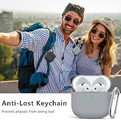 Ljusmicker for AirPods 4 Case Cover 2024 with
