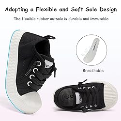 Toddler Shoes Boys Girls Slip On Canvas Sneakers