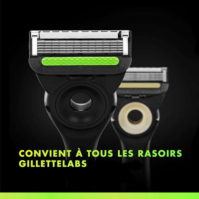 Labs Lames de Rasoir Homme, Pack de 4 Cartouches