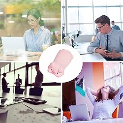 2Pcs Mouse Wrist Rest, CHUYI Cute Pig Shape