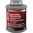 LOCTITE Automotive Copper Anti-Seize Lubricant - High-Temp Resistant, High-Quality Grease, Rust & Corrosion Protection - 16 oz Brushtop Bottle, 1 Pack
