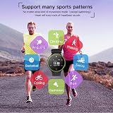 Padgene Smartwatch Men Women Waterproof Fitness Tracker Heart Rate Sleep view 8