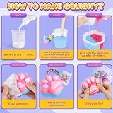 Highttoy Liquid Silicone BIG Squishy Kit 480ml 9 Molds Glow Kids 6-12 view 5