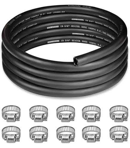 Dayco 80405 Molded Coolant Hose - Black EPDM Construction 5/8 Inch Diameter