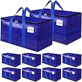 FabSpace 10Pack Moving Storage Bags, Moving