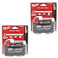 Milwaukee M18 REDLITHIUM 48-11-1850R 5.0 AH Batteries 5.0 18V 48-11-1852 (2 Pack) (Genuine)