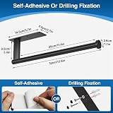 Susswiff Stainless Steel Paper Towel Holder Under Cabinet 12.4 in view 5