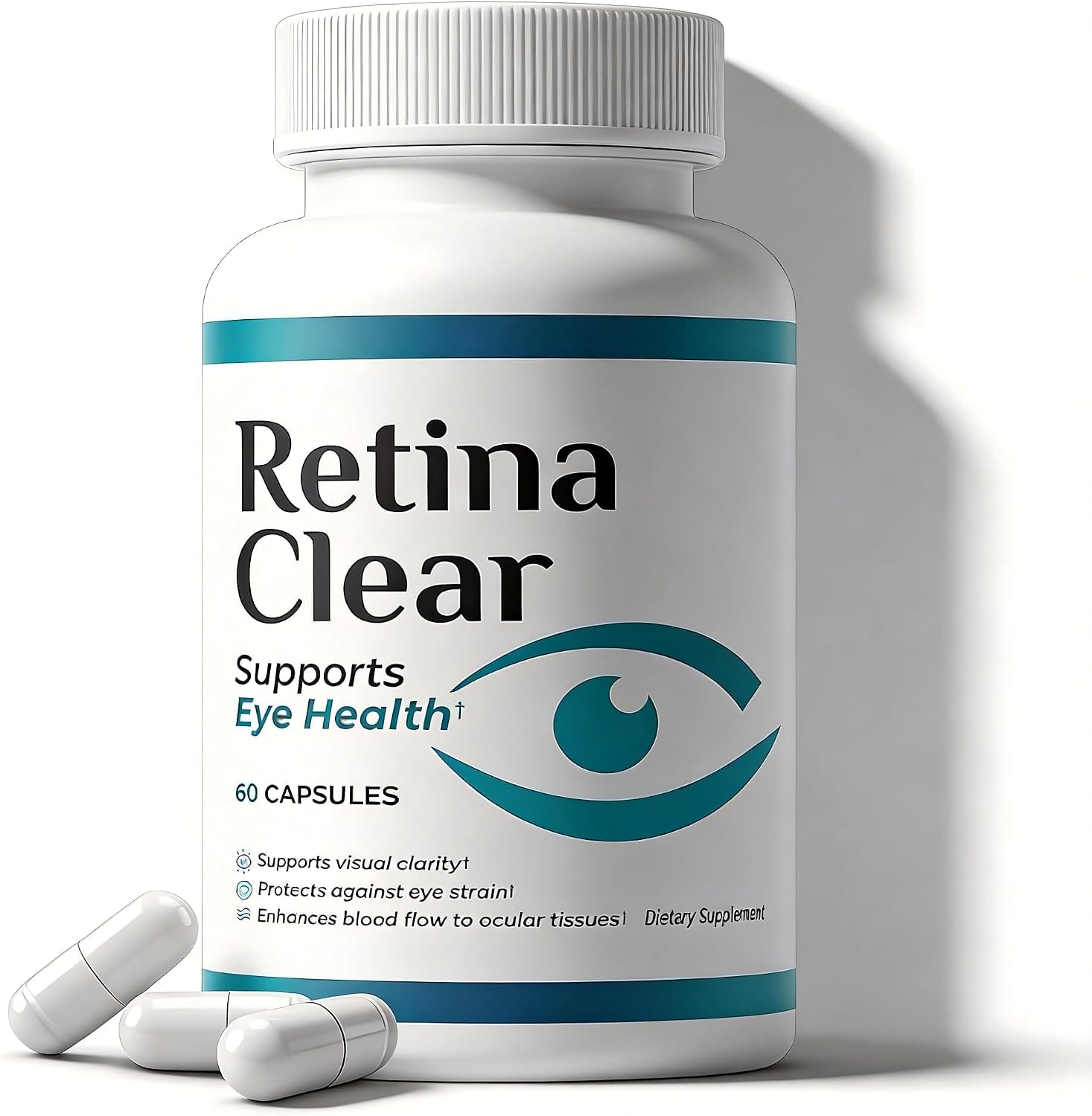 KITABIO Retina Clear - Retina Clear Eye | | 60 Caps / 1 Bottle（Resealable Package）