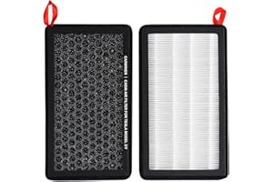 Carwiner Cabin Air Filter 2PCS for Tesla Model 3 Model Y with Activated Carbon, HEPA Air Intake Filter Accessories Replacement
