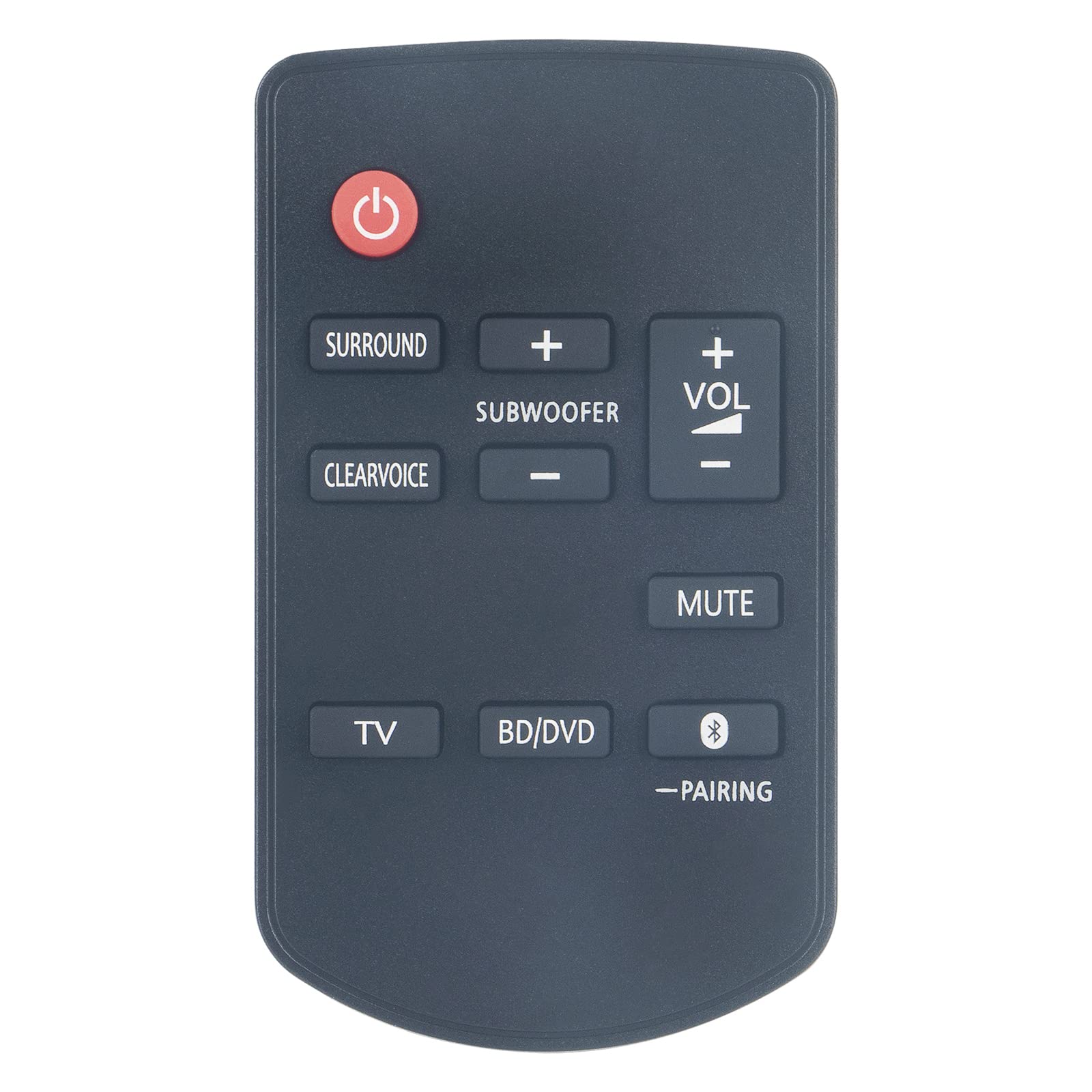 AULCMEET N2QAYC000103 Replacement Remote Control Compatible with Panasonic Soundbar Home Cinema SC-HTB18-EB SC-HTB18EG SC-HTB18GJ SC-HTB18-EB-K SC-HTB18-EG SC-HTB18 SC-HTB18-GN