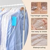 Hejo 30 Pack Plastic Clothes Covers 60x140cm Clear Garment Bags view 6