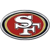 FANMATS NFL 3D Color Metal Emblem, Diecut Team Logo Auto Emblem