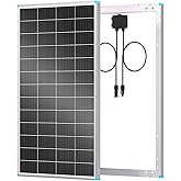 Renogy Solar Panels 200 Watt N-Type, 200W Solar Panel 16BB 25% High-Efficiency Solar Cell for 12V/24V Systems,PV Module Power