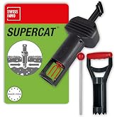 SWISSINNO Gopher &amp; Vole Trap PRO SuperCat &ndash; 1 Tunnel Traps + 1 Install Kit &ndash; Dual Trigger Action for Voles &amp; Field Mice &ndash; Easy Setup, Reusable, Made in Europe