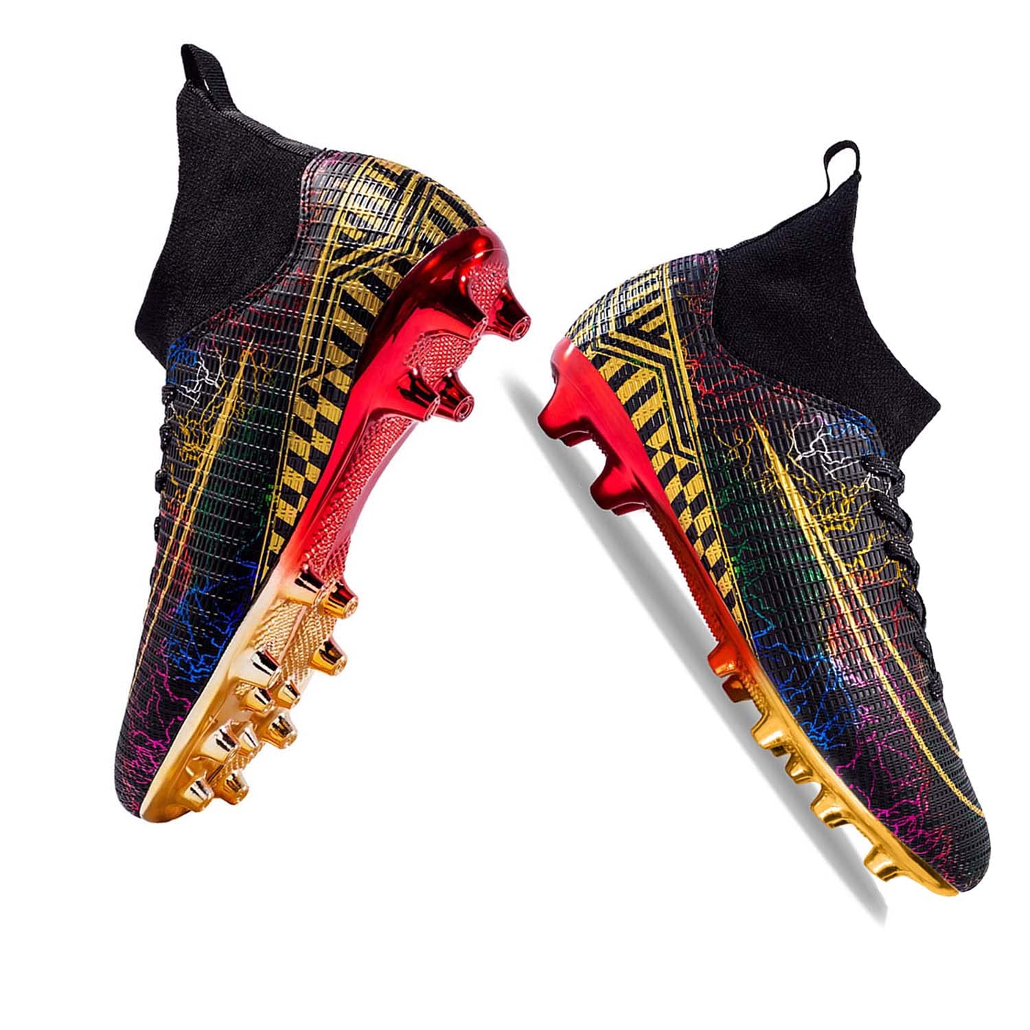 HESBITEUL Big Kids Soccer Shoes Unisex Academy