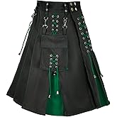 Usthirit Kilt for Men Scottish Traditional Modern Men's kilt