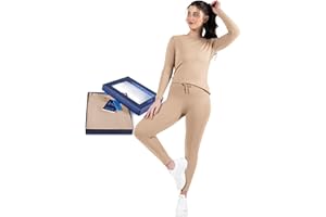Kickoff Flexwear Thermal Underwear for Women Long Johns Women Thermal Top Bottom Fleece Lined Base Layer Pajamas Cold Weather
