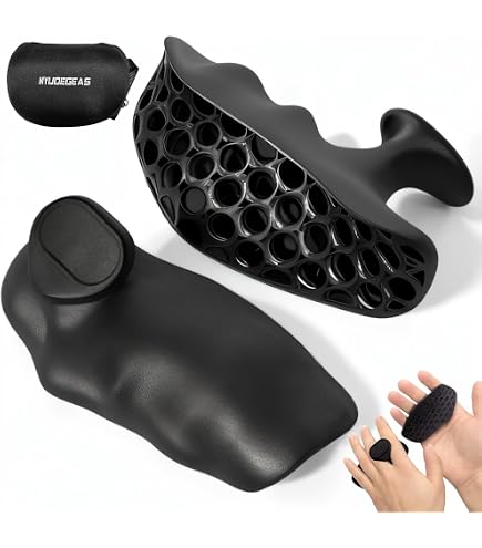 Poignées Antidérapantes En Silicone Pour Musculation - Extra Larges, Sans Doigts, Pour Haltérophilie, Tractions, Cross Training