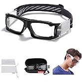 SooGree Sports Goggles - Racquetball Glasses Protective Eyewear Squash Goggles for Men Womens Anti Slip with Adjustable Strap