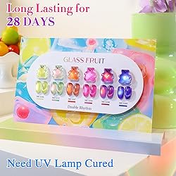 Double Rhythm Fruit Cat Eye Gel Nail Polish Set of