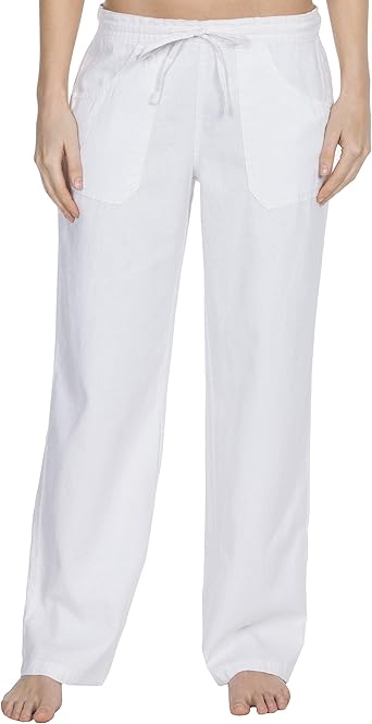 Damen Leinen Shorts - Bequeme Sommerhose Mit Weiten Beinen