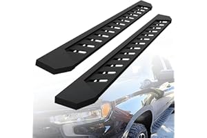 ONINE CRB830838 Clutch Running Boards Custom Fit 2019-2025 Dodge Ram 1500 New Body Crew Cab Side Step Nerf bar (do not fit 2019-2025 ram 1500 Classic),7 Inch Wide Texture Black