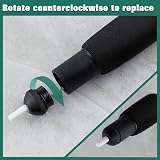 LEONTOOL Solder Sucker Desoldering Pump with 2pcs Solder Wick Heat Resistant view 6