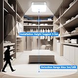 Toowell 10000mAh Rechargeable Motion Sensor Ceiling Light view 3
