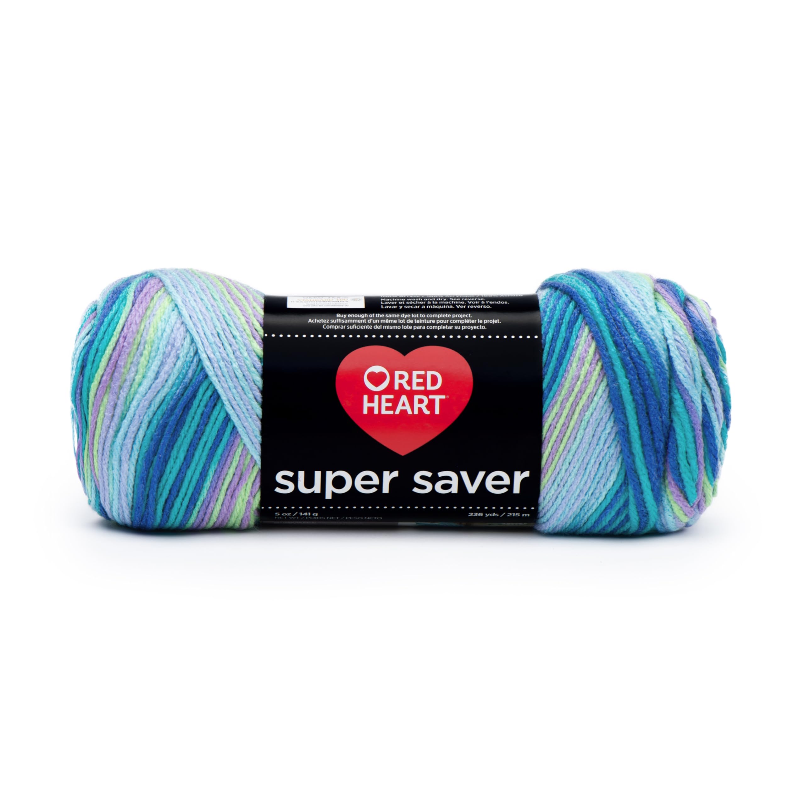 Coats Yarn Red Heart Super Saver Yarn-Wildflowers, Other, Multicoloured — image 1