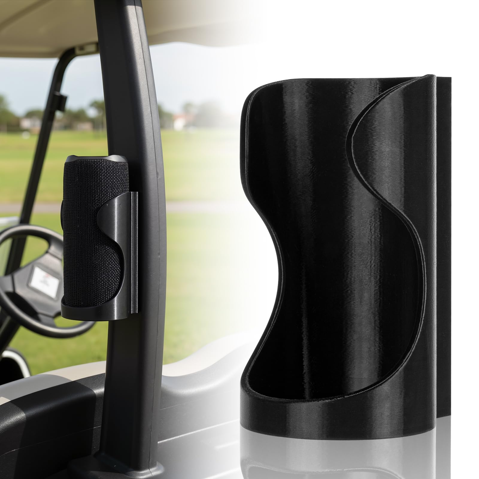 Photo 1 of Magnetic Speaker Mount Compatible with JBL FLIP 5/6/7 & Sonos Roam, Heavy-Duty, Weatherproof Holder for Golf Cart, RV, Boat, Easy Install Accessory