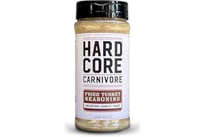 LIMITED EDITION Hardcore Carnivore Fried Turkey Seasoning: Turkey, Chicken Wings, Pot Pie + More