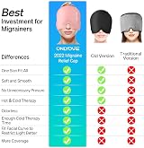 ONLYCARE Migraine Relief Cap Upgraded Odorless Pink Head Wrap view 6