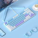 MageGee 75% Mechanical Keyboard Blue Switch, LED Backlit, Compact TKL view 8