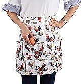 Sefiron Chicken Egg Collecting Apron,12 Deep Pockets for Hense,Duck,Goose Eggs