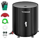 VIVOSUN Collapsible Rain Barrel, 53 Gallon Water