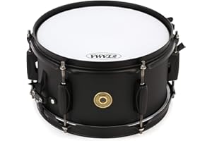 Tama Steel Snare Drum - 5.5 Inches X 10 Inches - Black Black