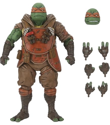 Figurine NECA Tortues Ninja – Leonardo Giant Size 1/4 – Neuve Sous Blister