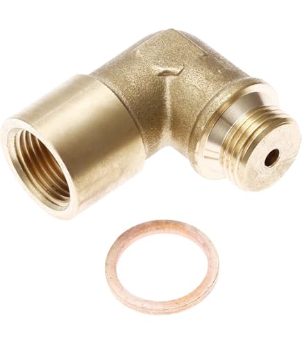 Extension Capteur Oxygène KIMISS M18x1.5 - Acier Inoxydable Universel - Pour Sonde Lambda Voiture