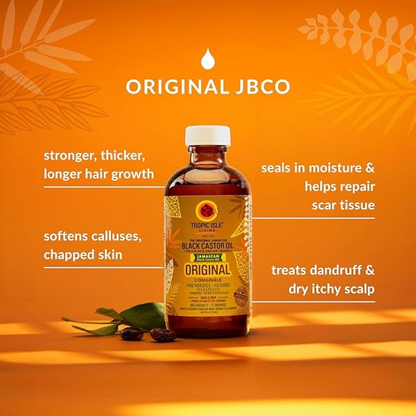 TROPIC ISLE LIVING JAMAICAN BLACK CASTOR OIL (1, 4 OZ)