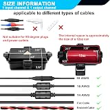 DIQMIAQ Outdoor Electrical Box IP54 Waterproof Extension Lead Weatherproof view 2