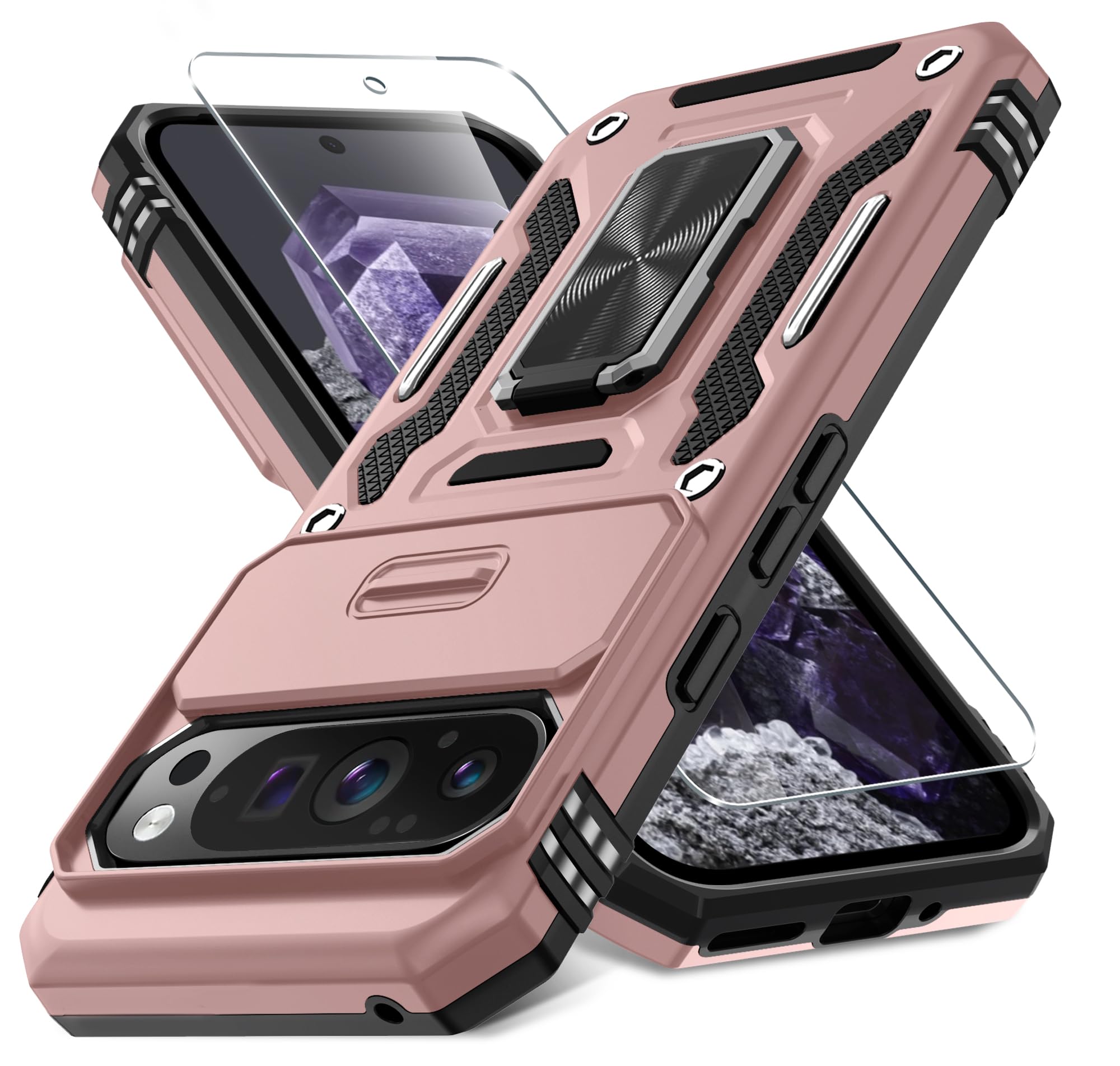 DEERLAMN Case for Google Pixel 9 Pro XL with Slide