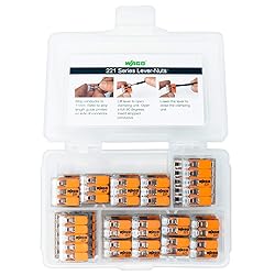 WAGO 221 Lever-Nuts 36pc Compact Splicing Wire
