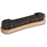 12 Inch Horsehair Pool Table Brush with Ergonomic Handle, Premium Billiard Table Cleaner for Dust and Fine Particles Removal, Ideal for Home and Commercial Use