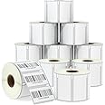 BETCKEY - Compatible DYMO 30334 (2-1/4" x 1-1/4") Multipurpose Barcode Labels, Perforated, Compatible with DYMO Labelwriter 450, 4XL, NOT FIT 550 & 5XL [10 Rolls/10000 Labels]